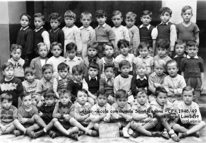 École communale - CP - 1948-1949
