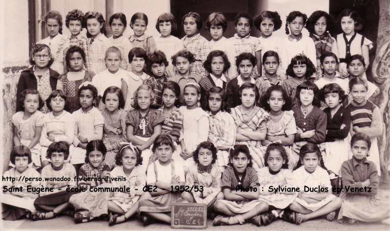 École communale - CE2 - 1952-1953