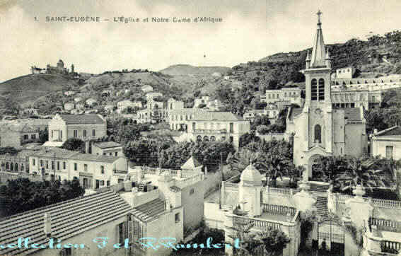 1fr:-Alger : Saint-Eugène, l'église ,50 ko