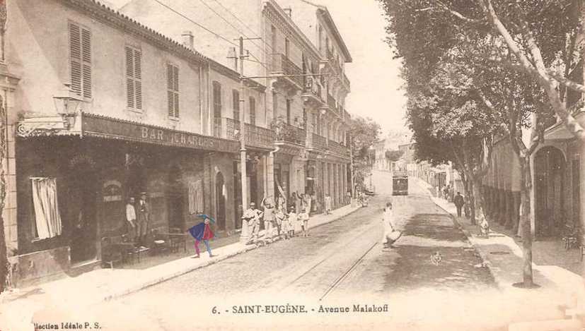 saint-eugene,avenue malakoff et bar charles