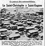 La Saint Christophe à Saint- Eugène