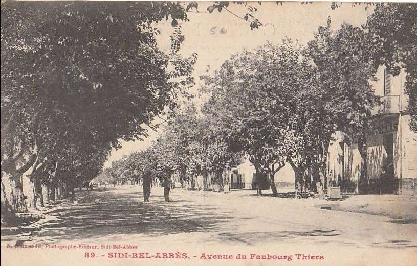 sidi-bel-abbes,avenue du faubourg thiers
