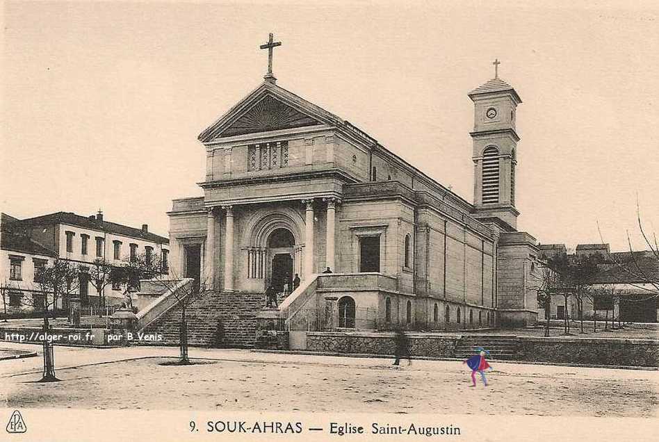 souk-ahras,taghate,l'eglise saint-augustin