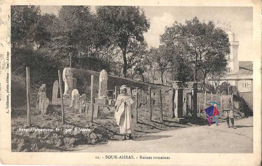 souk-ahras,taghaste,ls ruines romaines
