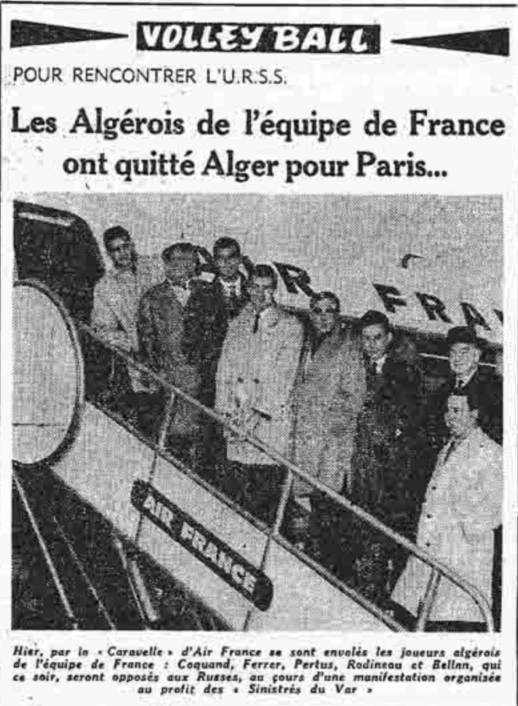 Les Algérois de l'équipe de France...