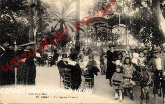 Alger, le square Bresson