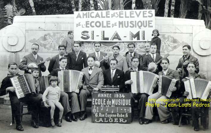 Amicale des élèves de l'école de musique Si La Mi, 1934