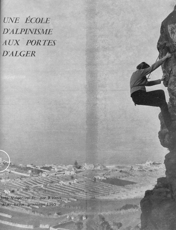 Une école d'alpinisme aux portes d'Alger