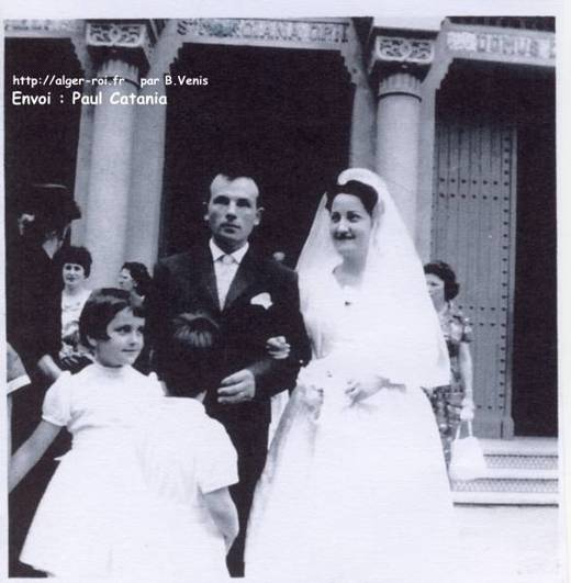 Mariage de ma cousine Yvette Balaguer avec J.Claude Peblon.