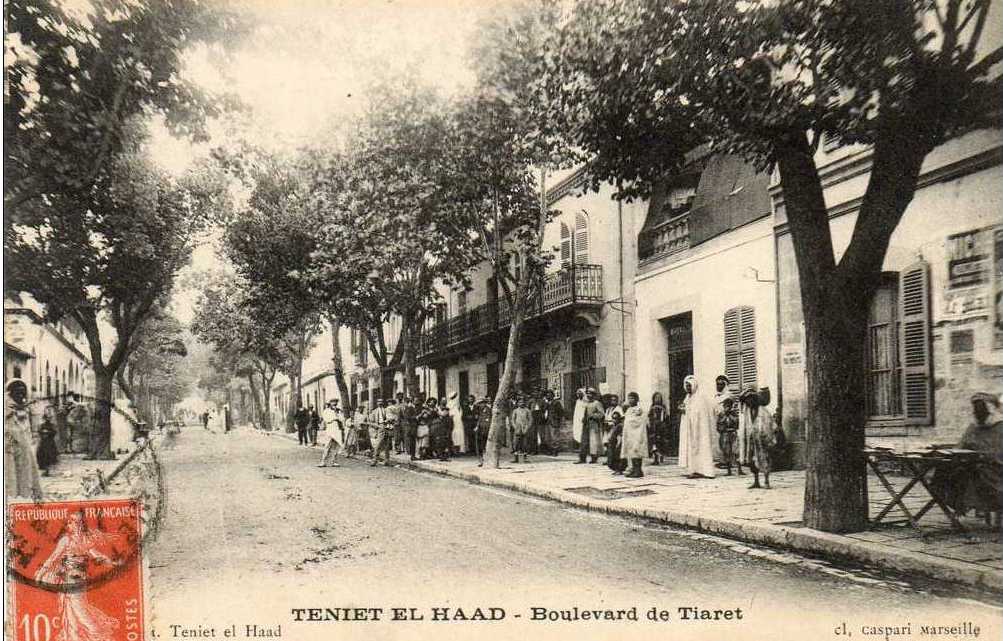 Le boulevard de Tiaret..
