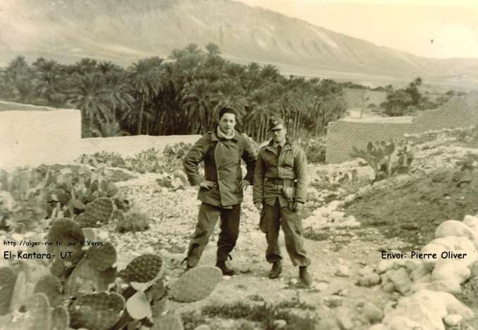 du côté de El-Kantara, en 1955