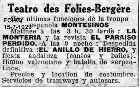 15-7-1929 : à destination des Andalous et autres Valenciens d'Alger