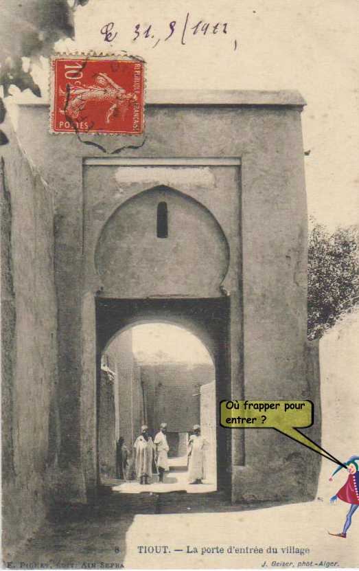 Porte Sidi Ahmed Ben Youssef - savant de Miliana
