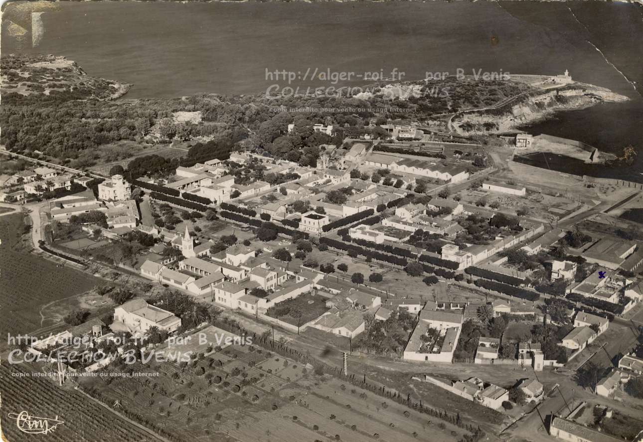 Tipasa, vue aérienne de la ville