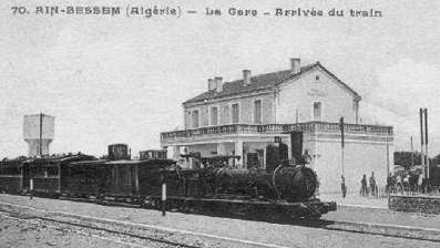 la gare d'Ain-Bessem