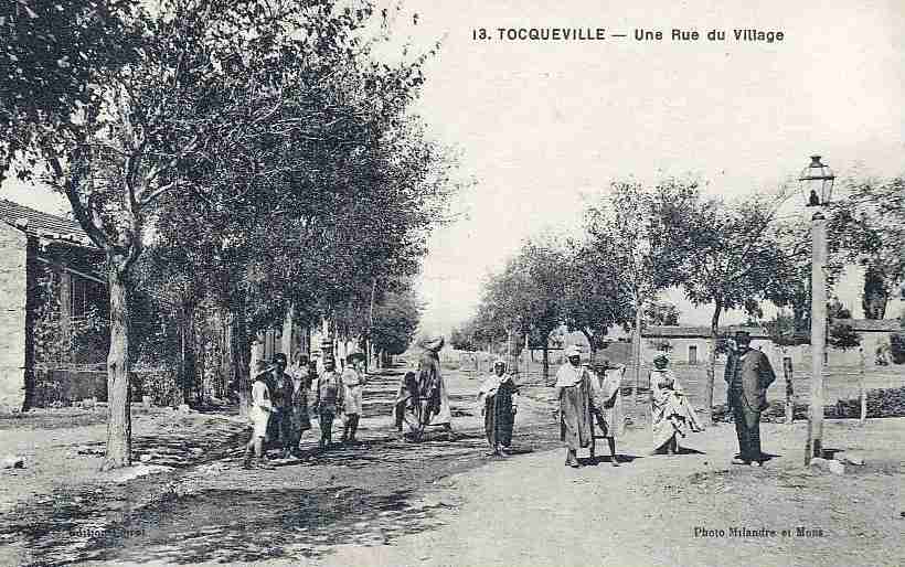 tocqueville,une rue