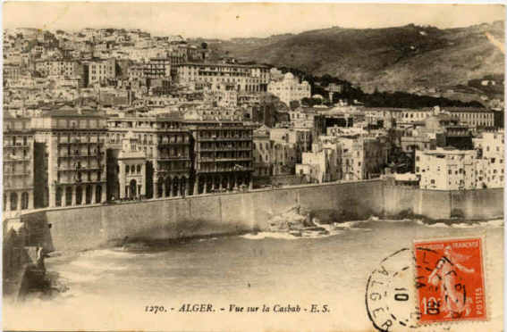 Alger, vue sur la Casbah