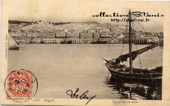 Alger, vue prise du Mustapha