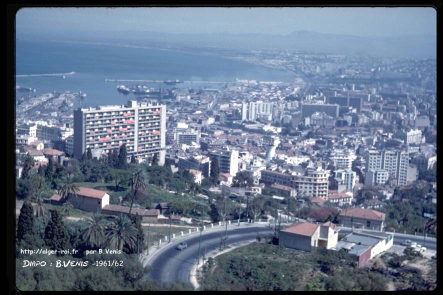 Alger, vue générale vers Cap Matifou