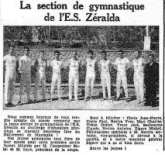 La section de gymnastique de l'E.S. Zéralda