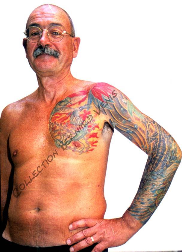 Les tatouages de papy Bernard