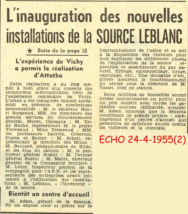 LE THERMALISME EN ALG&Eacute;RIE 