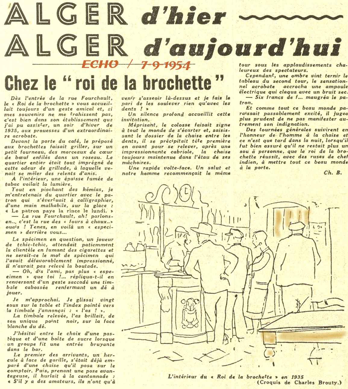 ALGER d'hier ALGER daujourdhui