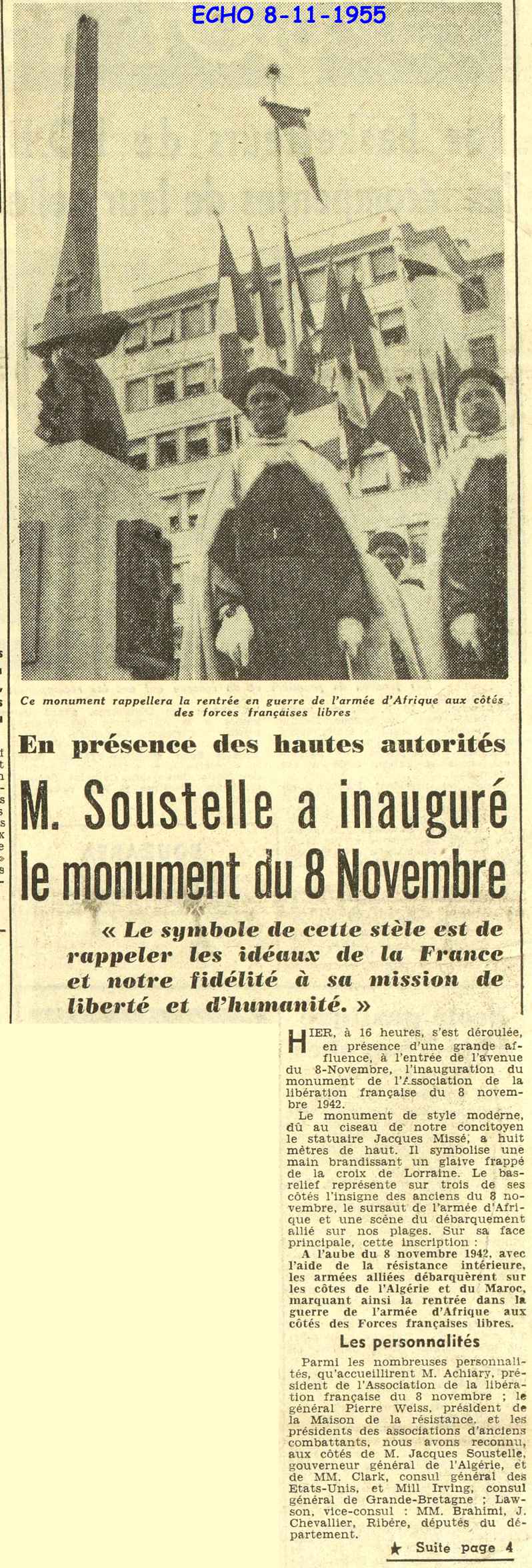 En pr&eacute;sence des hautes autorit&eacute;s 