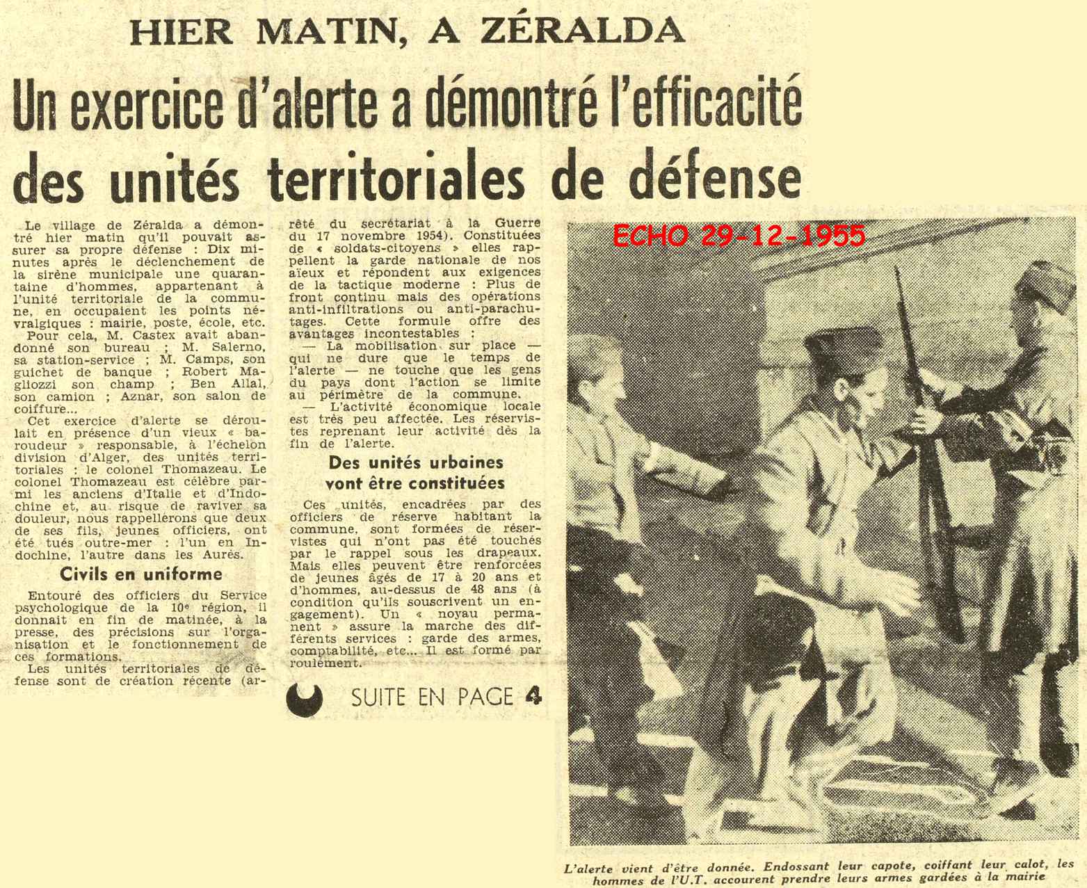 HIER MATIN, A Z&Eacute;RALDA 