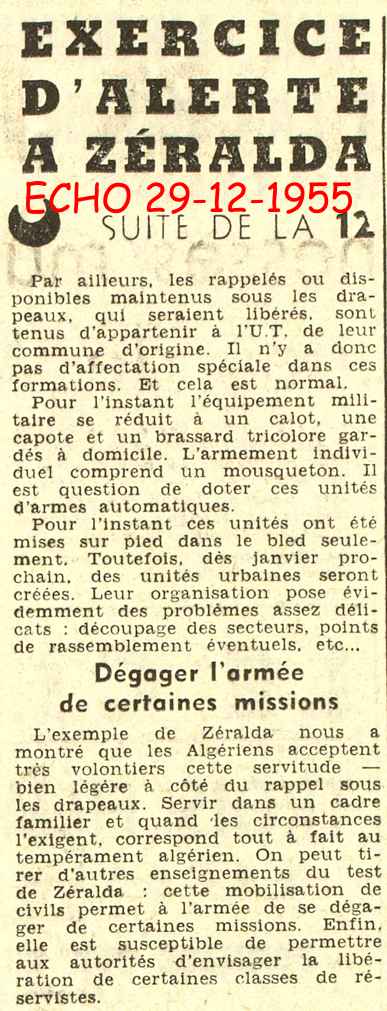 HIER MATIN, A Z&Eacute;RALDA 